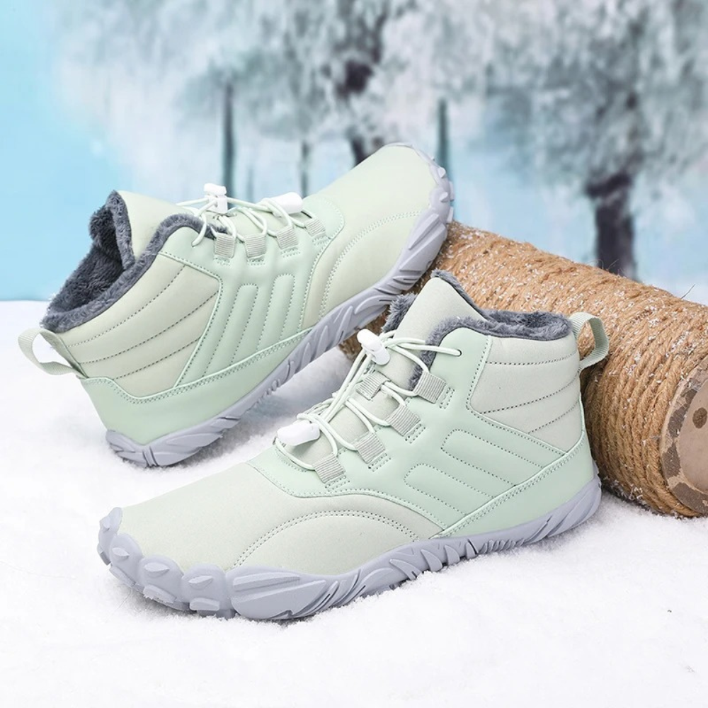Warm Barefoot Snow Boots - FrostFlex-Green-5-State of Style