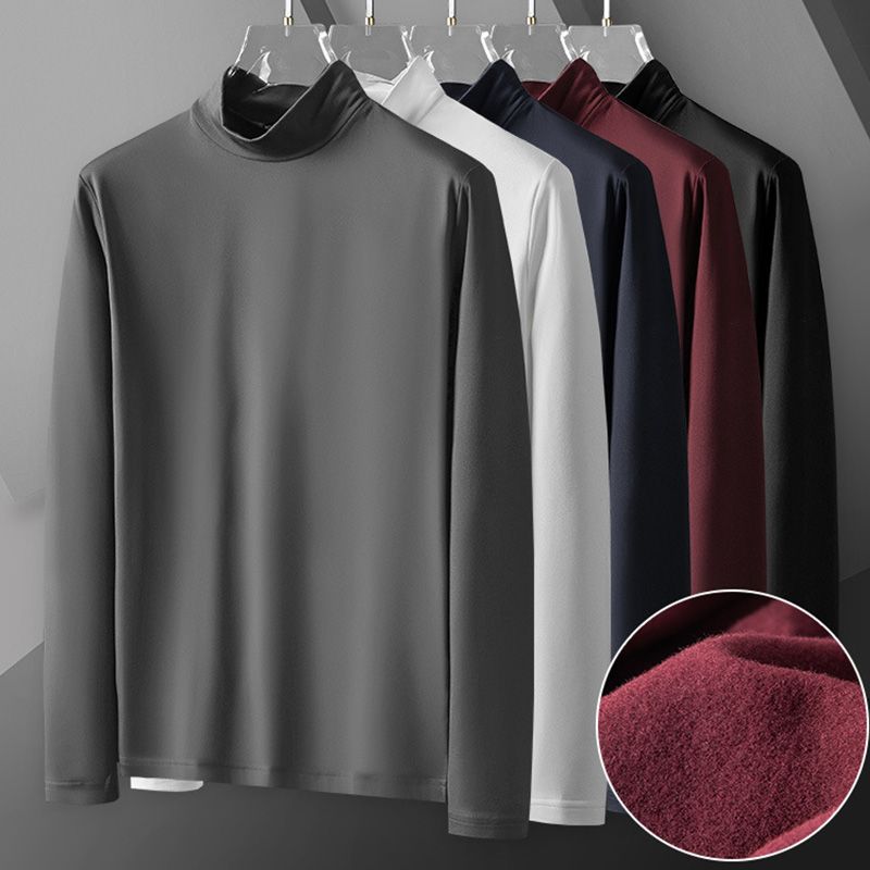 Warm Combed Cotton Shirt - Lars-Black-M-State of Style