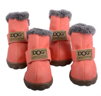 Warm Dogs Snow Boots - SnowPaws-Pink-S-State of Style