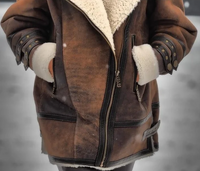 Warm Fleece Jacket for Women - Amara-Brown-S-State of Style
