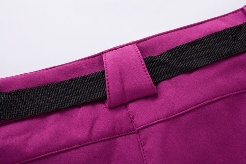 Warm Fleece Softshell Pants - Everest-Pink-S-State of Style