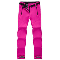 Warm Fleece Softshell Pants - Everest-Pink-S-State of Style