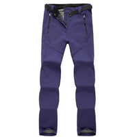 Warm Fleece Softshell Pants - Everest-Purple-S-State of Style
