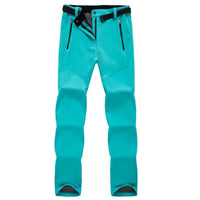 Warm Fleece Softshell Pants - Everest-Sky Blue-S-State of Style