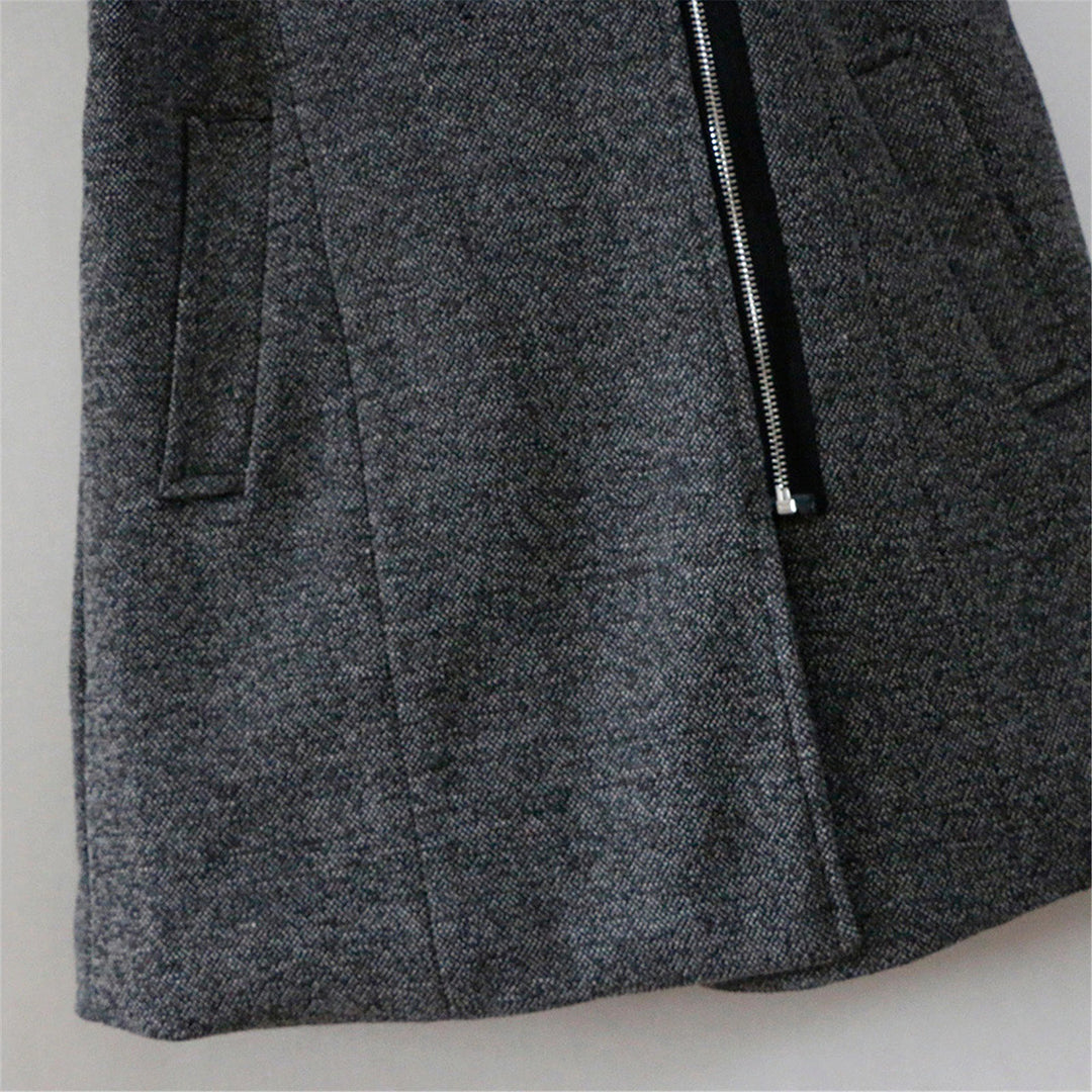 Warm Long Women's Winter Coat - Aria-Dark Grey-S-State of Style