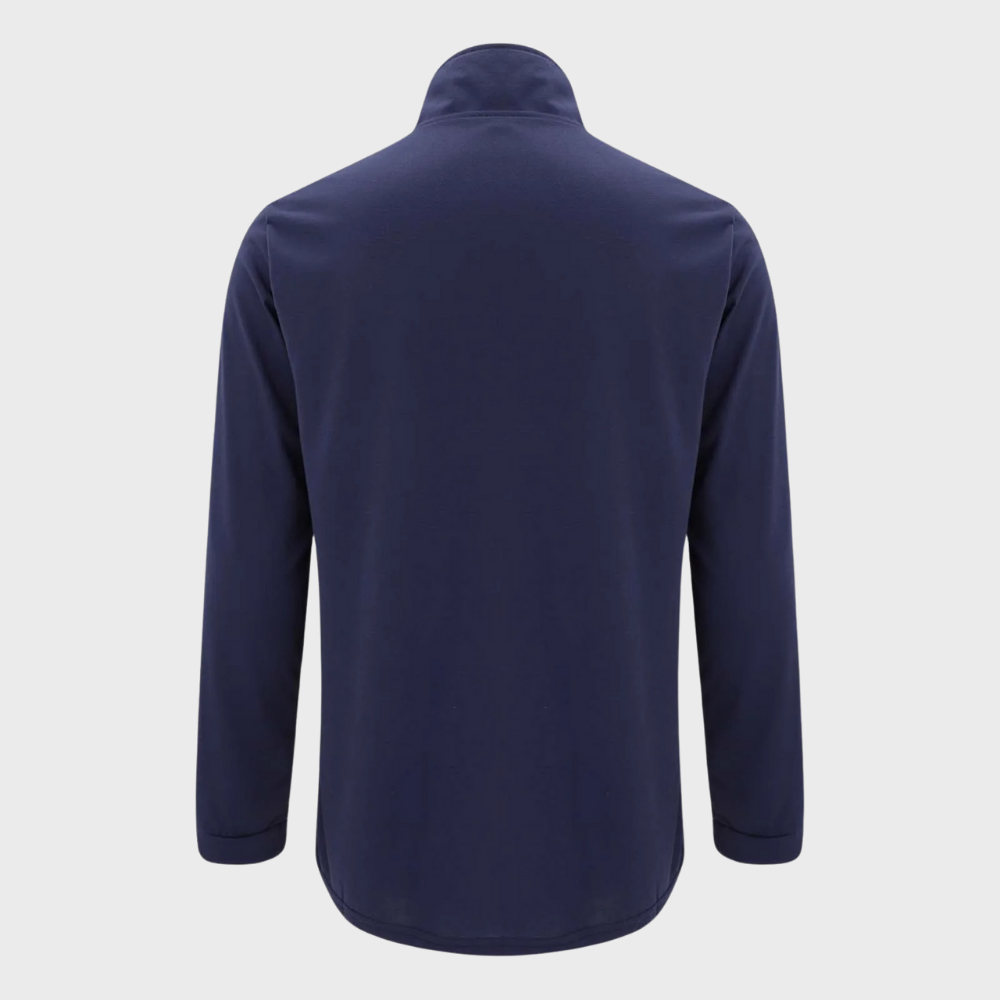 Warm Men's Sweater with Zip - Arlo-Black-S-State of Style