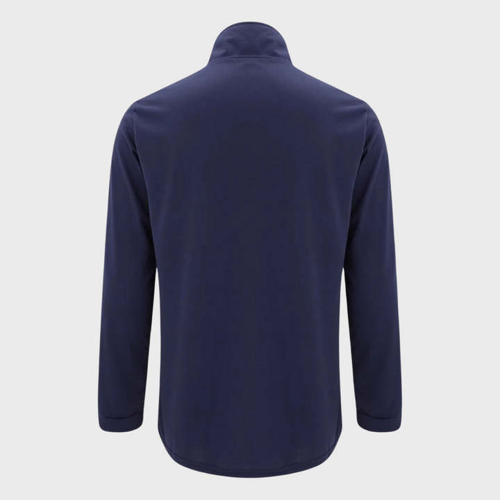 Warm Men's Sweater with Zip - Arlo-Black-S-State of Style