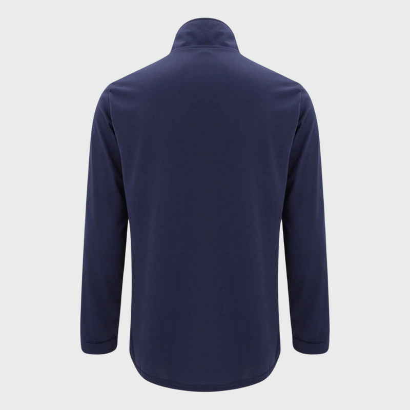 Warm Men's Sweater with Zip - Arlo-Black-S-State of Style