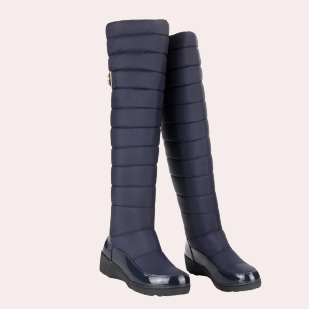 Warm Over-the-Knee Boots with Timeless Style - Sofia-Black-4-State of Style