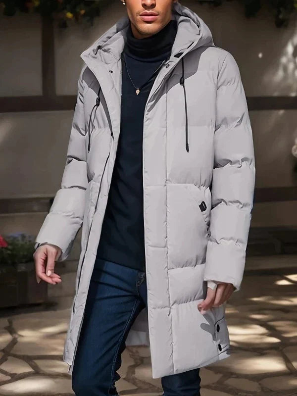 Warm Padded Long Coat – Milan-State of Style