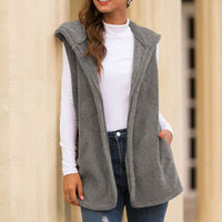 Warm Sleeveless Fleece Jacket | Comfortable & Versatile-Brown-S-State of Style