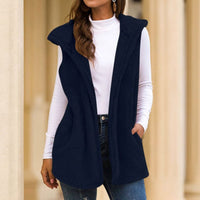 Warm Sleeveless Fleece Jacket | Comfortable & Versatile-Dark Blue-S-State of Style