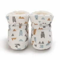 Warm Winter Booties for Babies - SnugToes-Teddy Bear-M (0-6 months)-State of Style