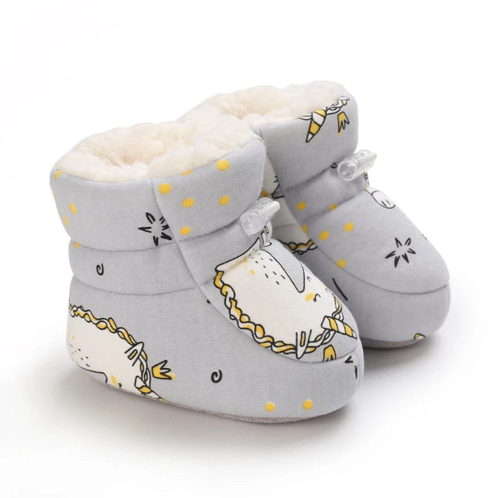 Warm Winter Booties for Babies - SnugToes-Unicorn-M (0-6 months)-State of Style