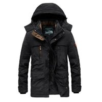 Warm Winter Jacket for Men - Daan-Black-M-State of Style