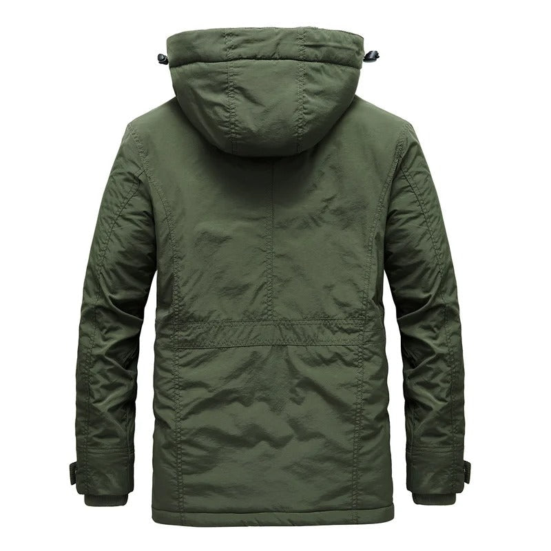 Warm Winter Jacket for Men - Daan-Green-M-State of Style