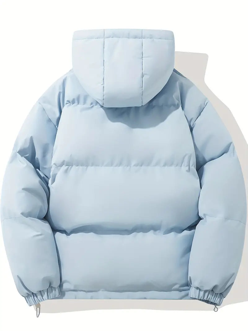Warm Women's Hooded Jacket - Aurelia-Pink-M-State of Style