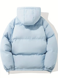 Warm Women's Hooded Jacket - Aurelia-Pink-M-State of Style