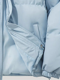 Warm Women's Hooded Jacket - Aurelia-Pink-M-State of Style