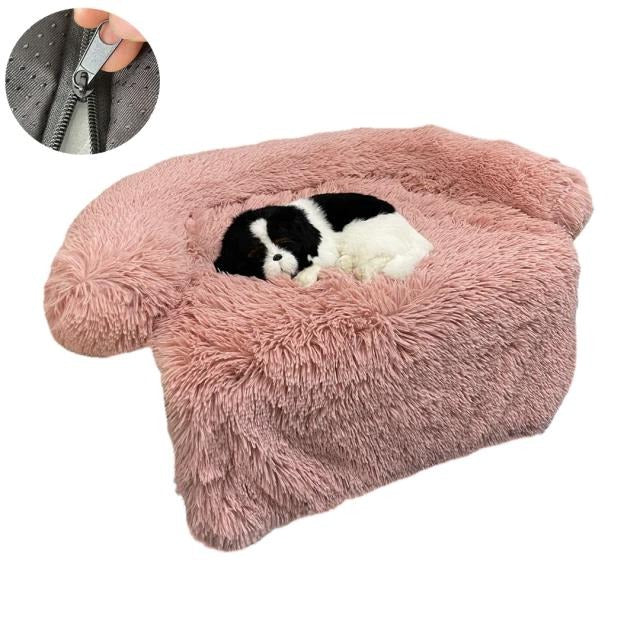 Washable Pet Sofa Blanket - PlushNest-Pink-S (70x70 cm)-State of Style
