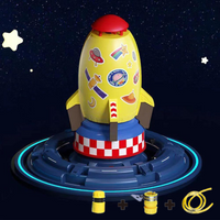 Water Fountain Toys for Children – AquaBlast-Yellow-State of Style