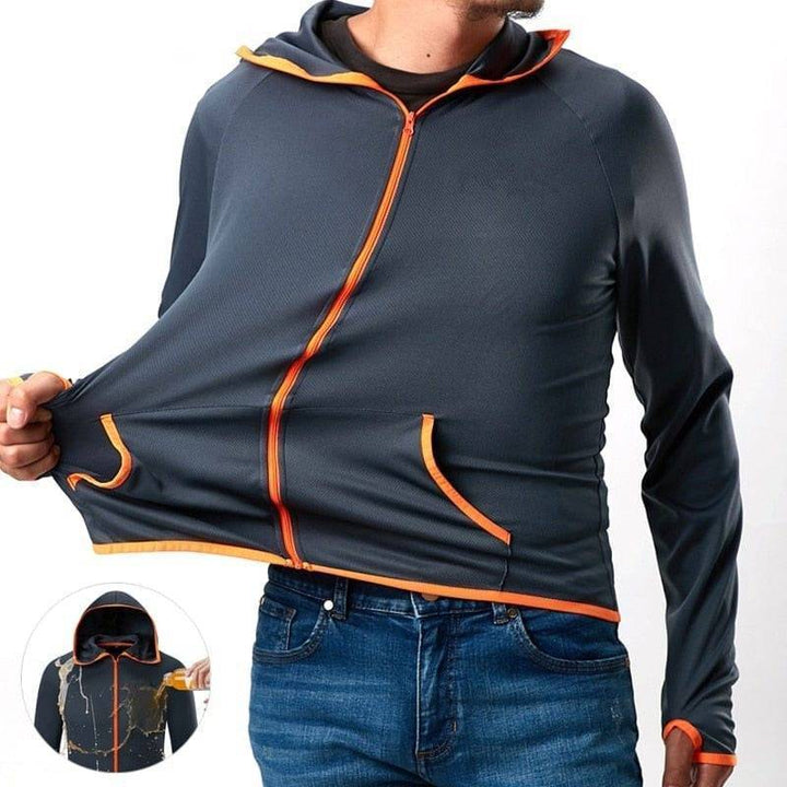 Water-repellent and windproof outdoor jacket – Tobias-Gray-S-State of Style