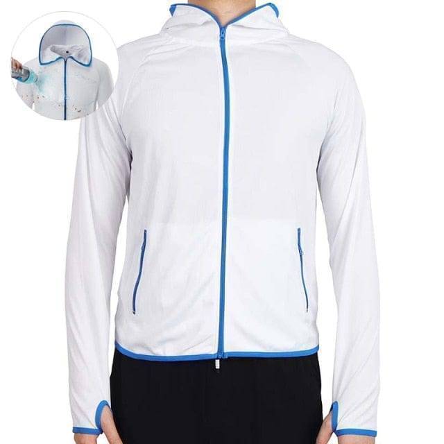 Water-repellent and windproof outdoor jacket – Tobias-White-S-State of Style