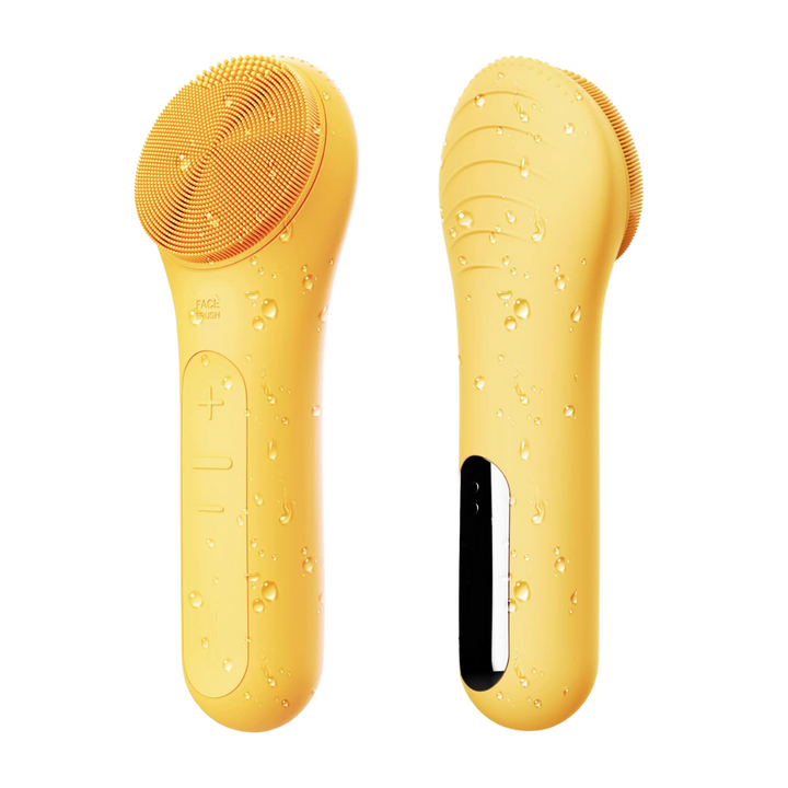 Waterdichte Oplaadbare Gezichtsreinigingsborstel-Geel-State of Style