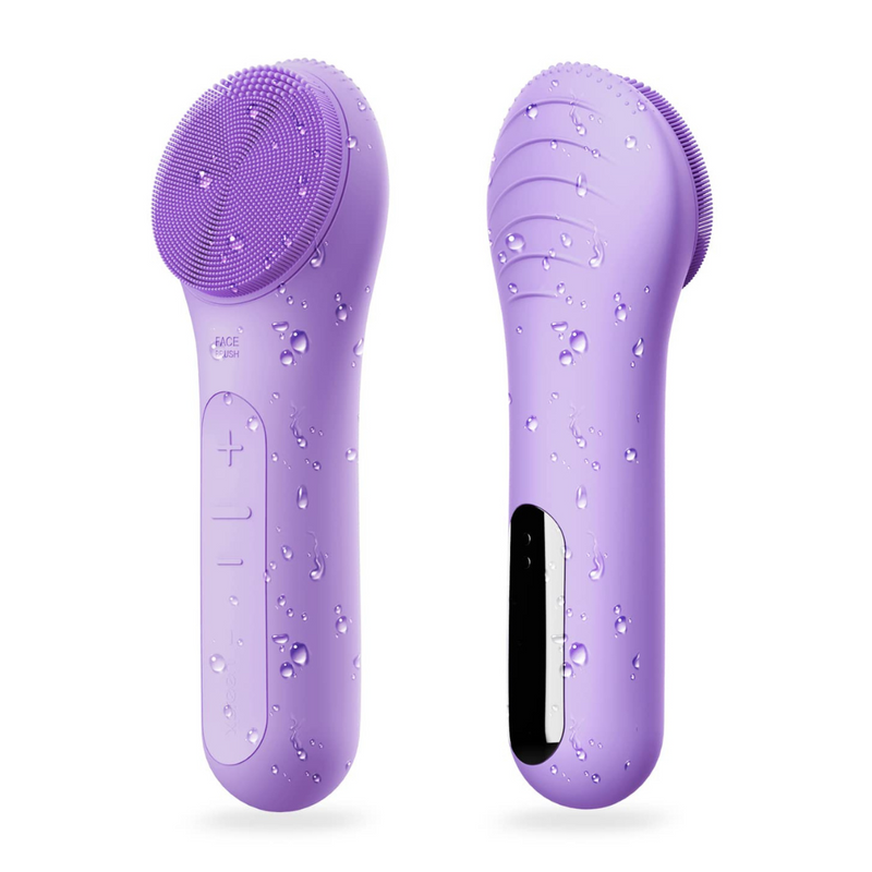 Waterdichte Oplaadbare Gezichtsreinigingsborstel-Paars-State of Style
