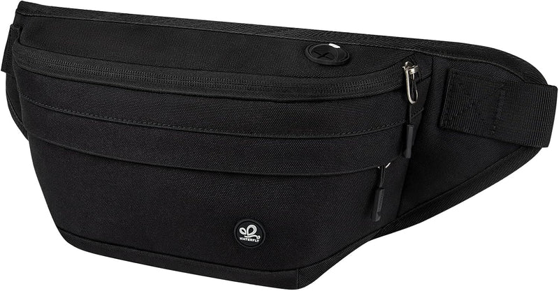 Large Waterproof Waist Bag with Adjustable Strap and Multi-Pockets – 1+1 FREE