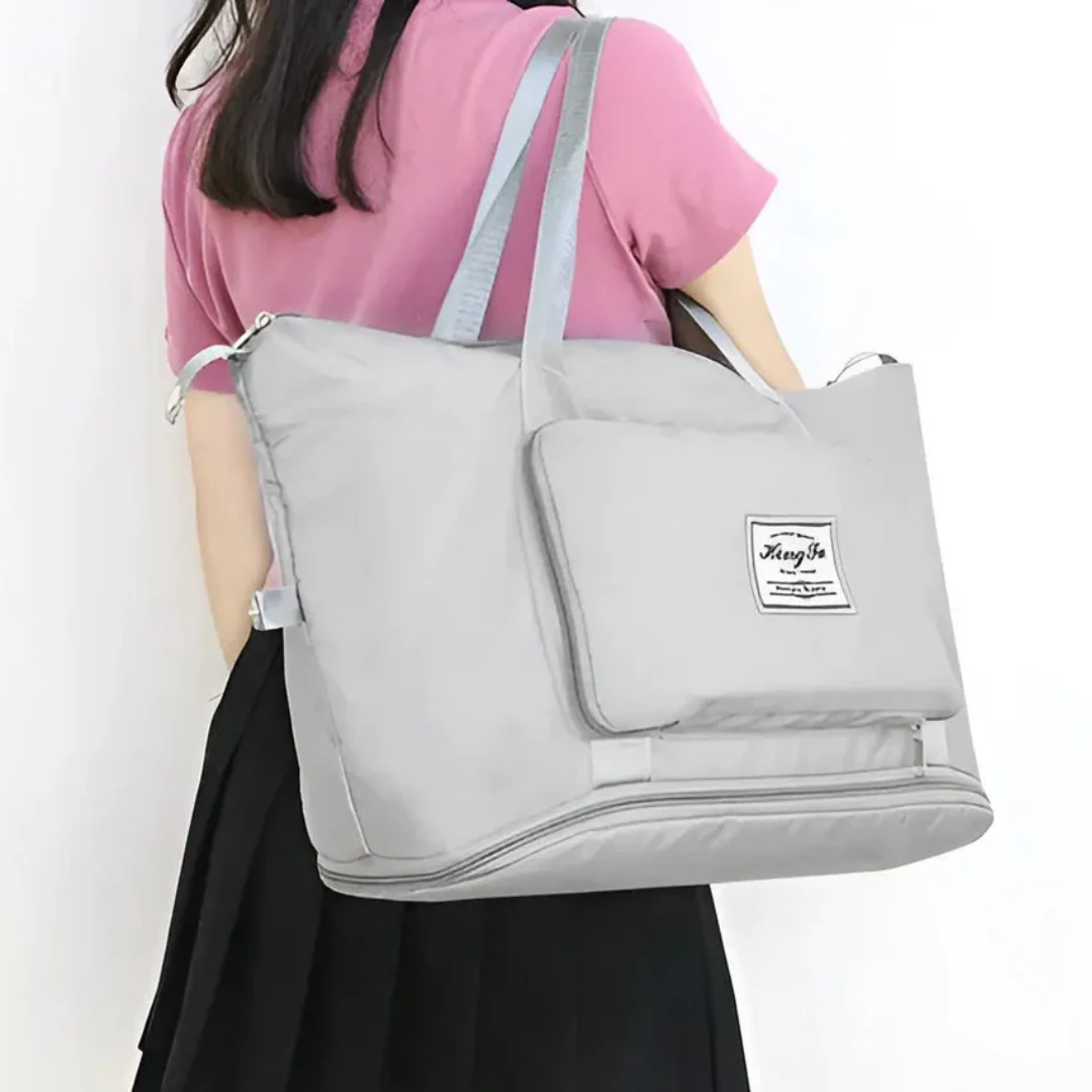 Waterproof and Foldable Travel Bag - FlexPack-Black-State of Style