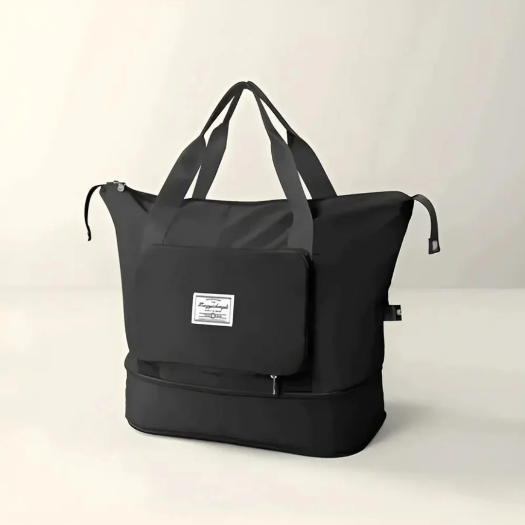 Waterproof and Foldable Travel Bag - FlexPack-Black-State of Style
