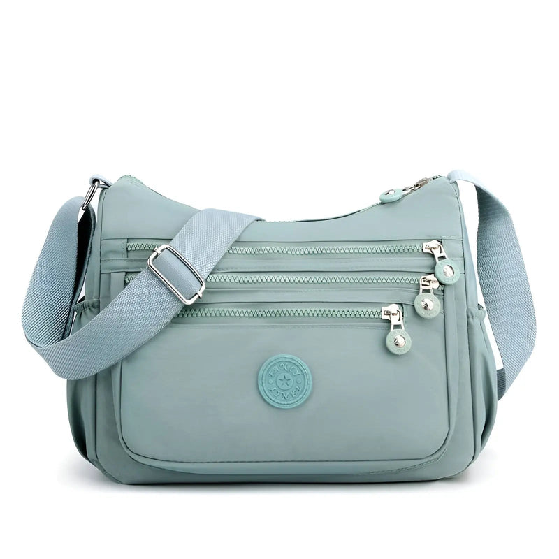 Waterproof and Spacious Women's Shoulder Bag - Maya-Black-State of Style