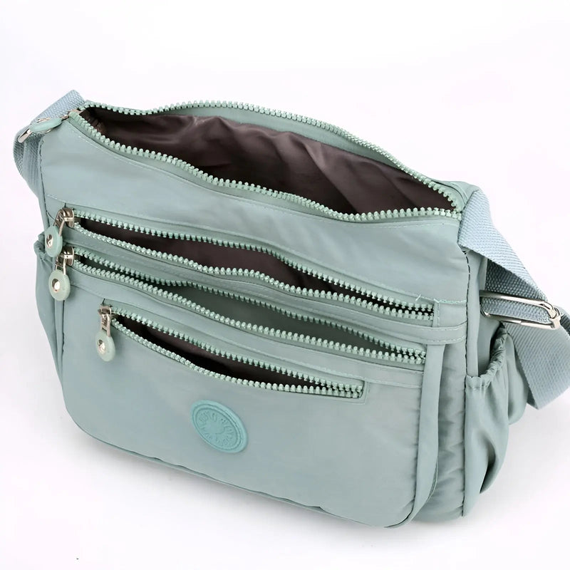 Waterproof and Spacious Women's Shoulder Bag - Maya-Black-State of Style