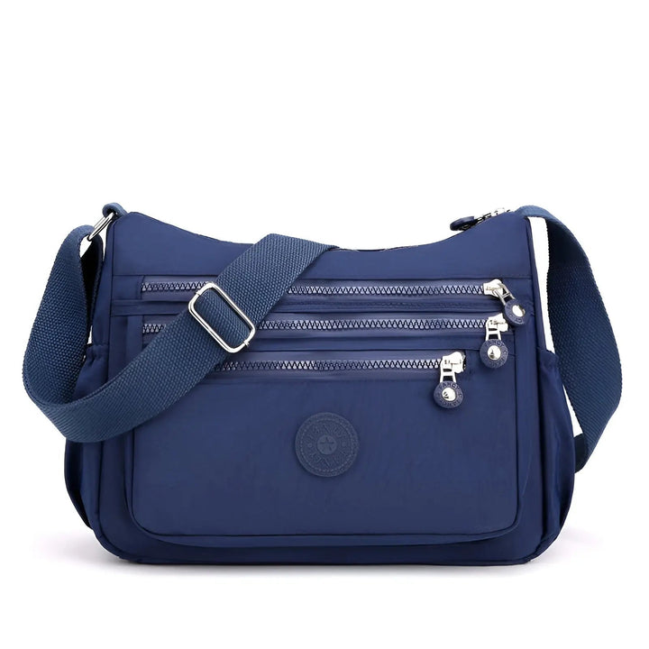 Waterproof and Spacious Women's Shoulder Bag - Maya-Deep Blue-State of Style