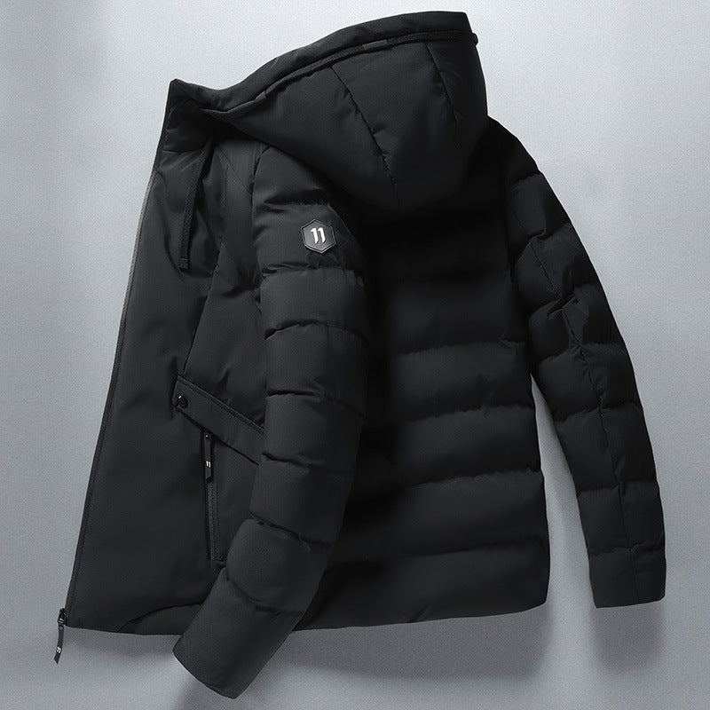 Waterproof Comfortable Men's Winter Jacket - Finn-Black-M-State of Style