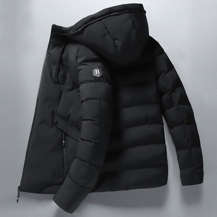 Waterproof Comfortable Men's Winter Jacket - Finn-Black-M-State of Style