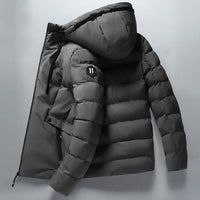 Waterproof Comfortable Men's Winter Jacket - Finn-Black-M-State of Style