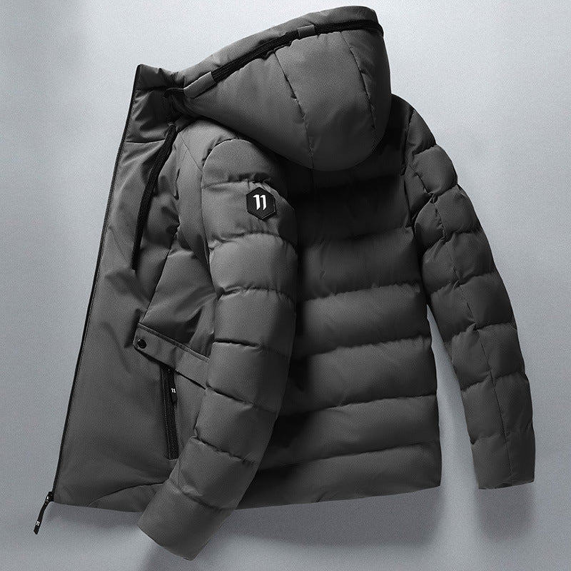 Waterproof Comfortable Men's Winter Jacket - Finn-Black-M-State of Style