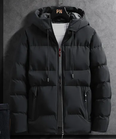 Waterproof Comfortable Men's Winter Jacket - Finn-Black-M-State of Style