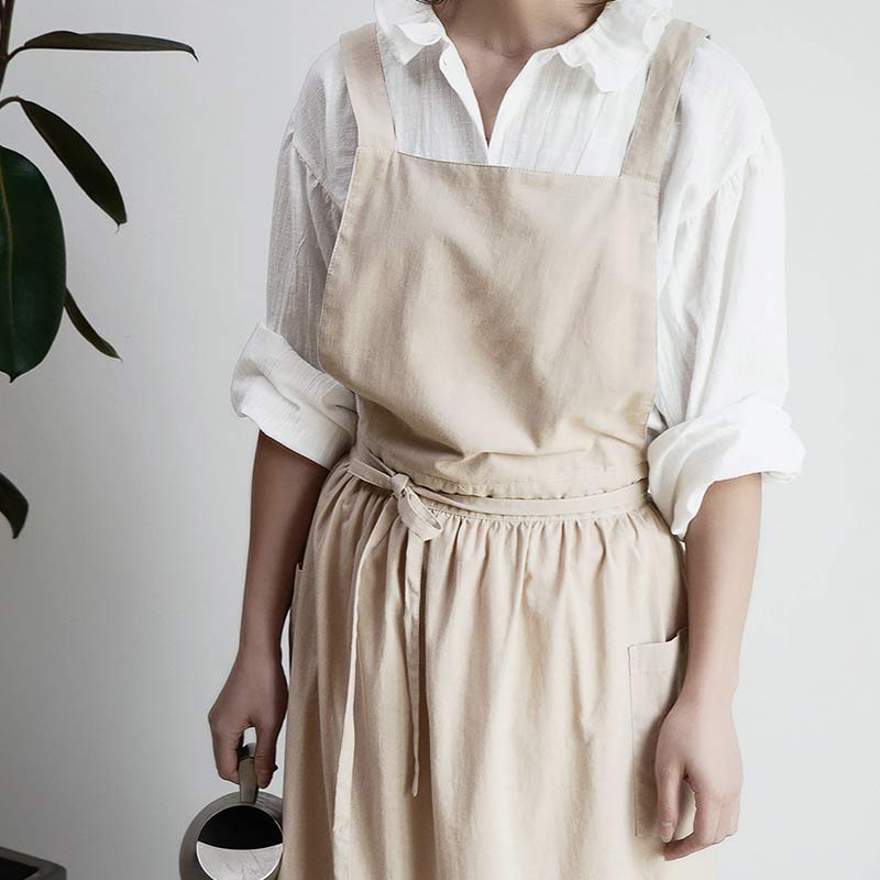 Waterproof Cotton Apron with Handy Pockets - ChefMate-Pink-State of Style
