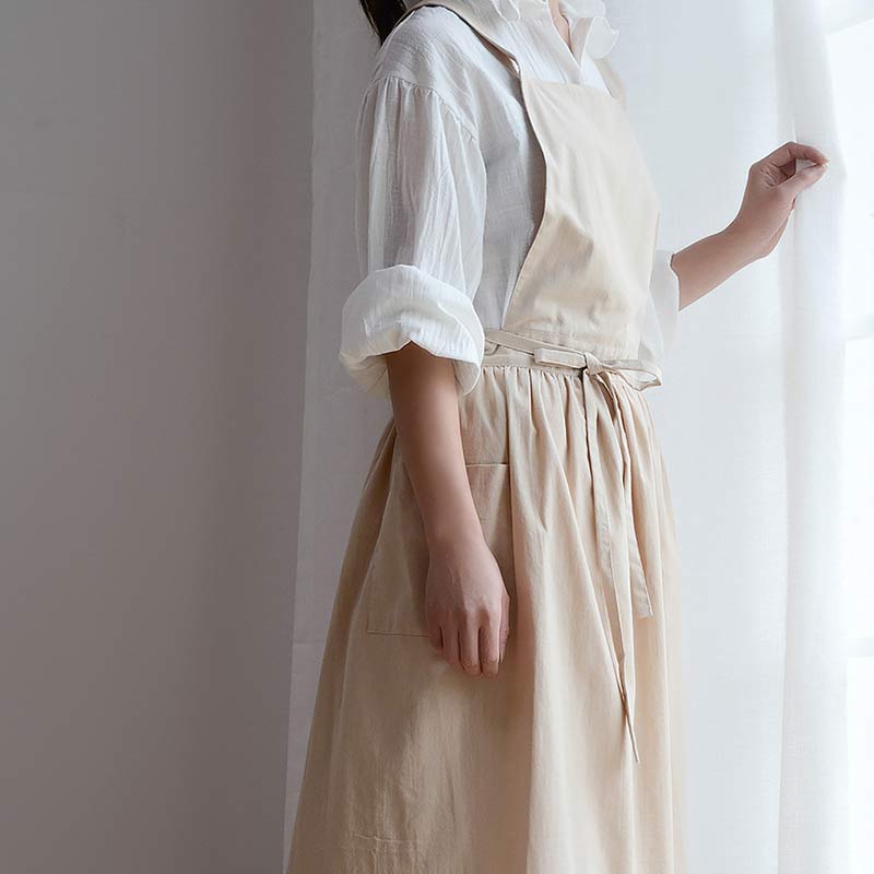 Waterproof Cotton Apron with Handy Pockets - ChefMate-Pink-State of Style