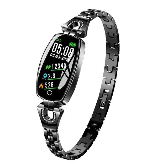 Waterproof Fitness Tracker - FitStyle-Black-State of Style