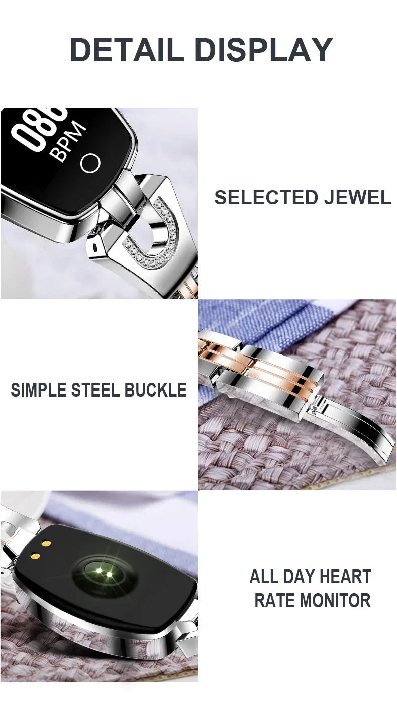 Waterproof Fitness Tracker - FitStyle-Gold-State of Style