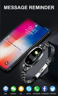 Waterproof Fitness Tracker - FitStyle-Gold-State of Style