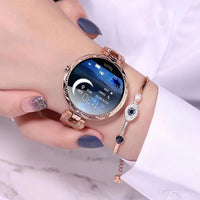Waterproof Fitness Watch - AquaFit Smartwatch-Blue-State of Style