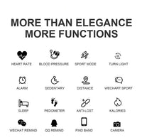 Waterproof Fitness Wristband - FitStyle-Gold-State of Style