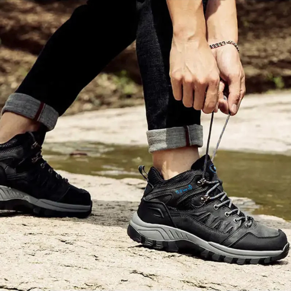 Waterproof Hiking Shoes - SummitGuard-5.5-Black-State of Style