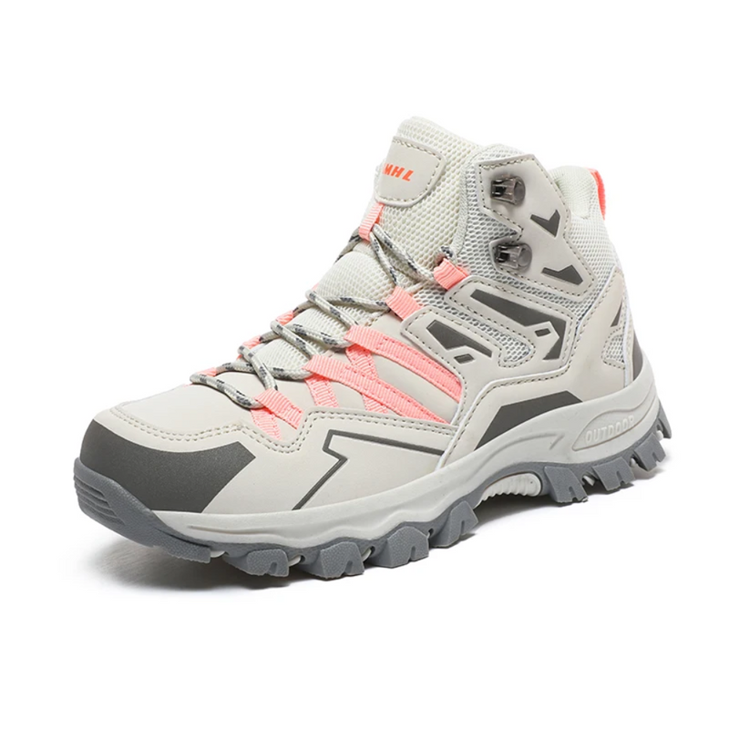 Waterproof Hiking Shoes - SummitGuard-5.5-White-State of Style