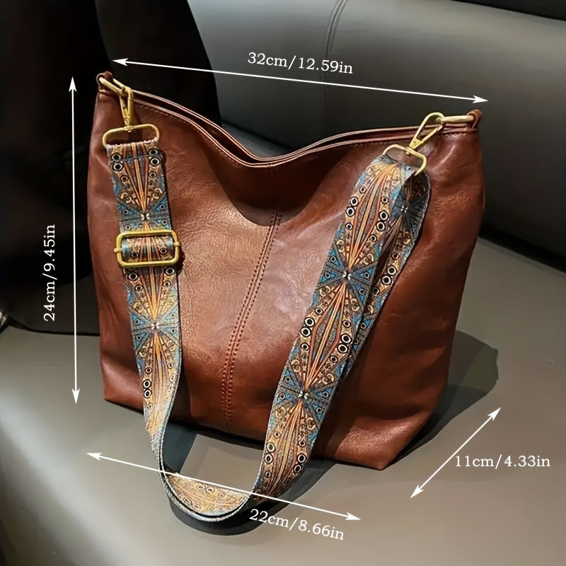 Waterproof Leather Handbag - Mia-Dark Brown-State of Style